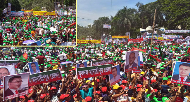 বিএনপির তারুণ্যের সমাবেশ: সোহরাওয়ার্দী উদ্যানে নেতাকর্মীদের ঢল