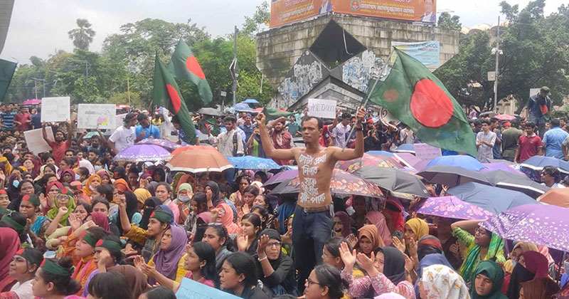 পরবর্তী কর্মসূচি ঘোষণা করে শাহবাগ ছাড়লেন আন্দোলনকারী শিক্ষার্থীরা